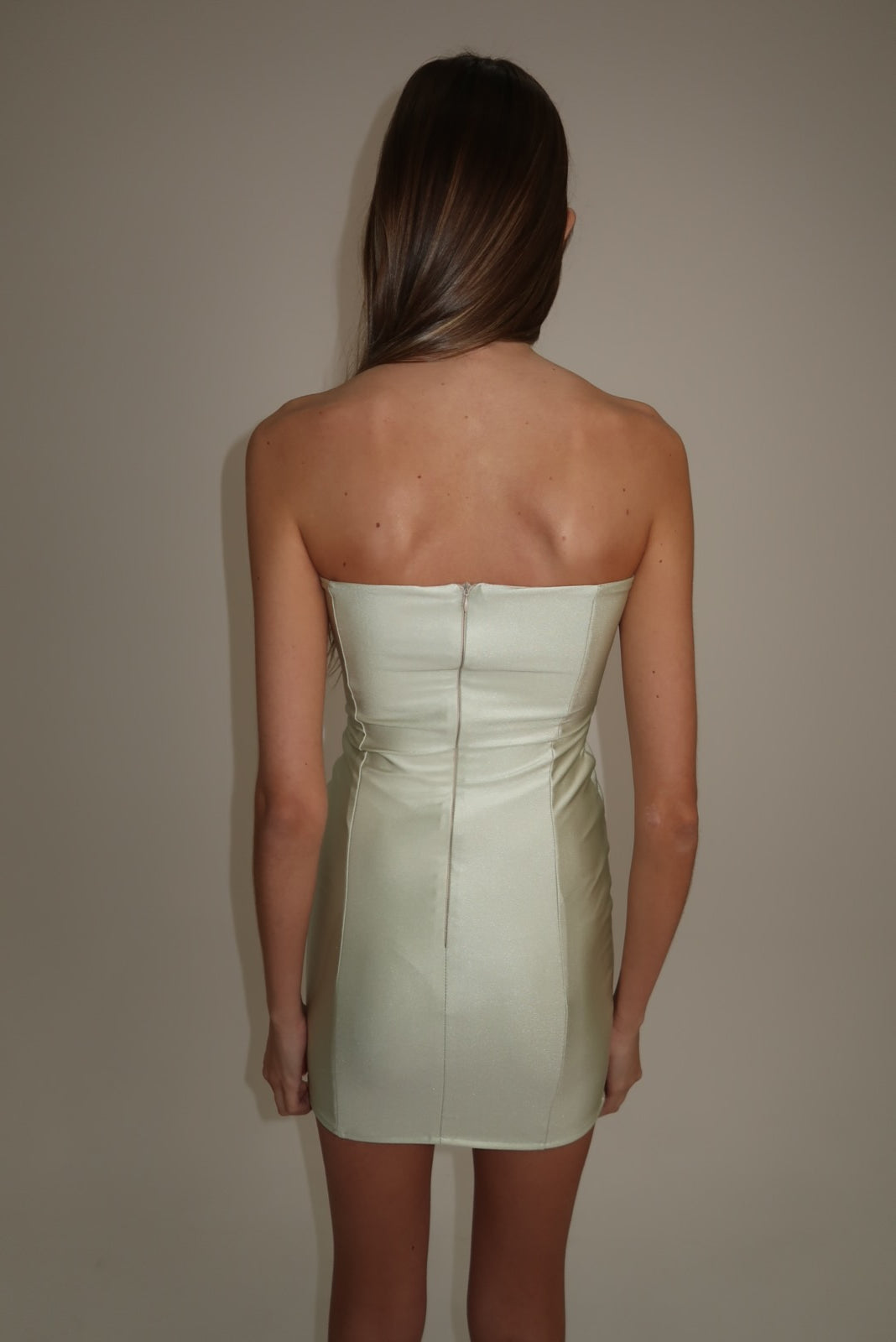 Pixie mint mini dress