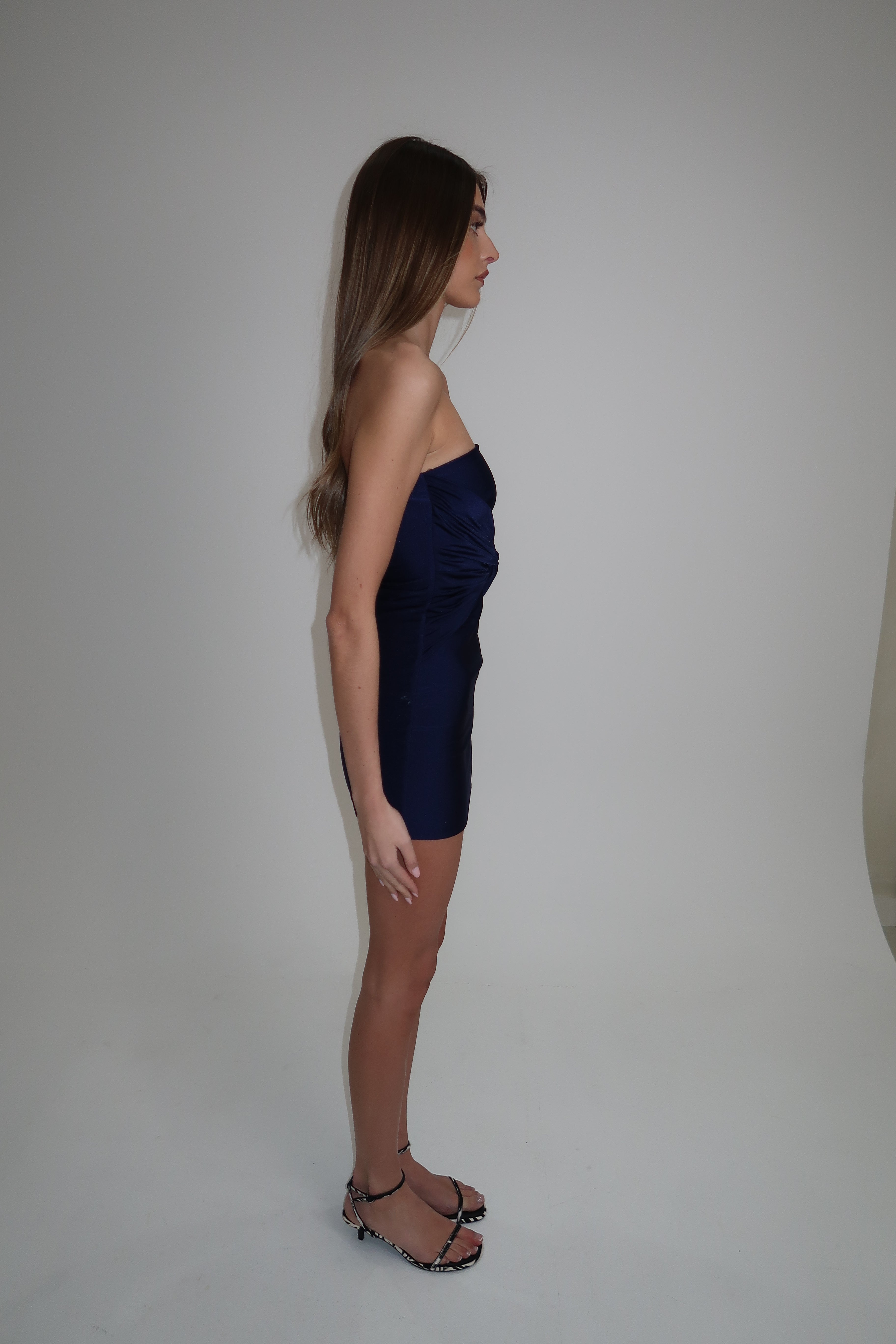 Midnight navy mini dress