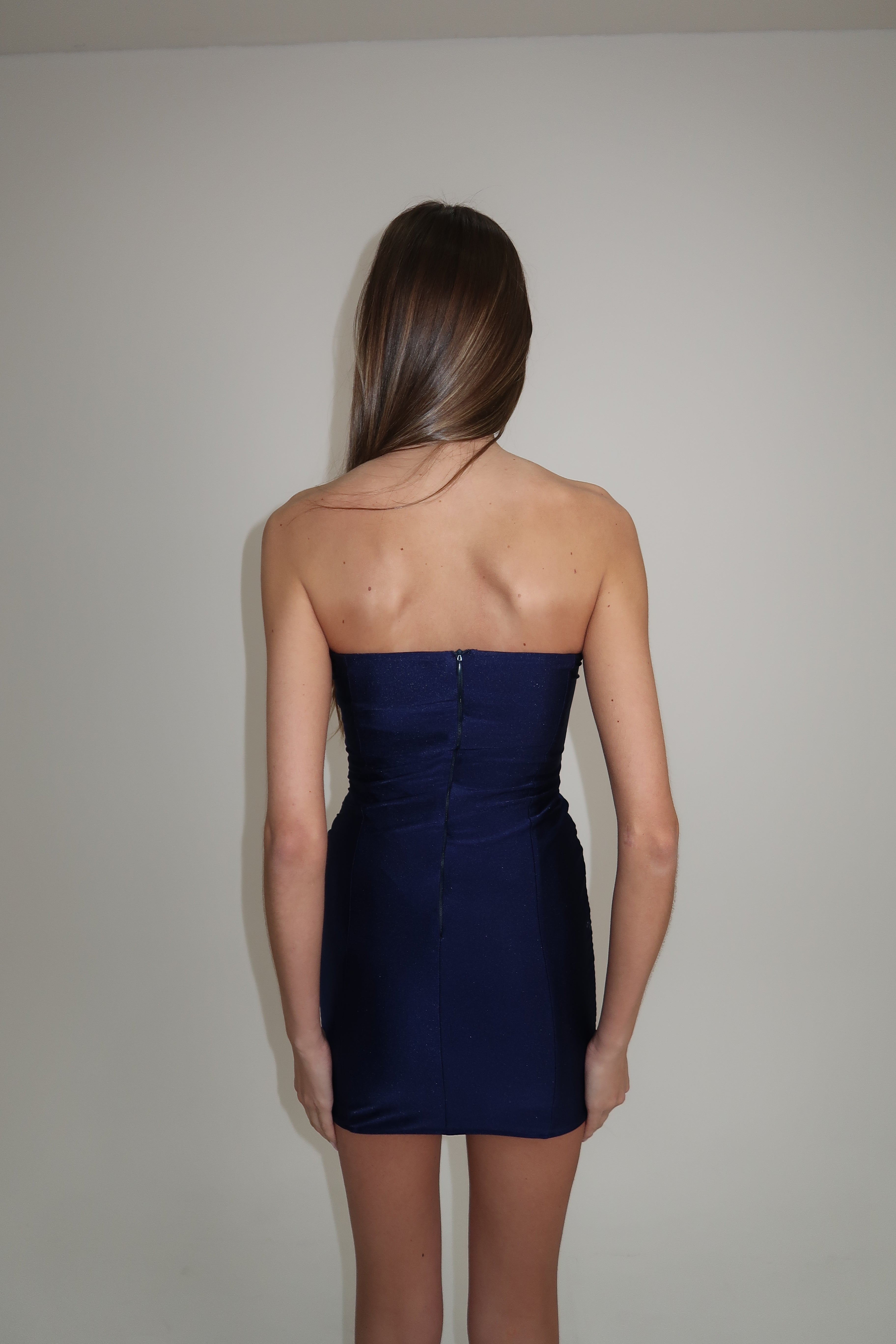 Midnight navy mini dress